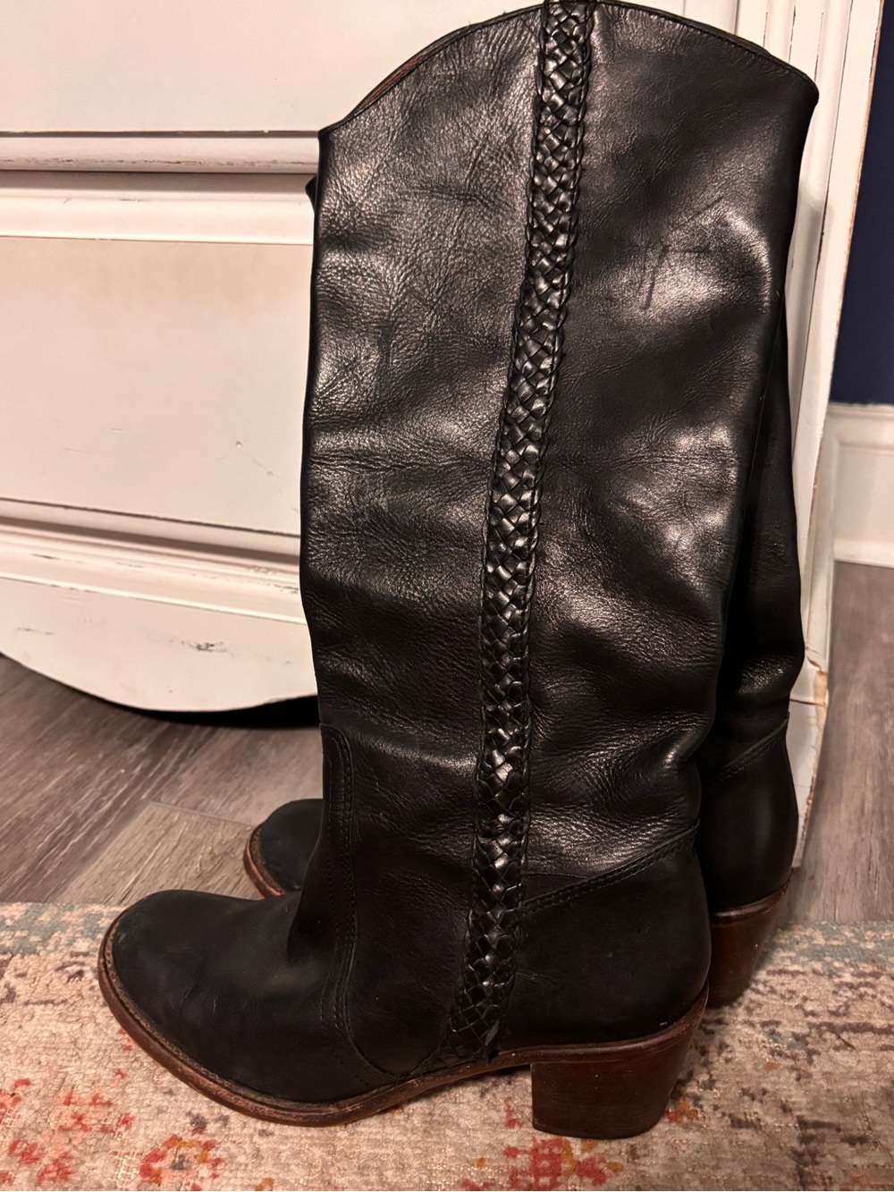 🖤Steve Madden🖤 Hypper Black Heeled Tall Boots